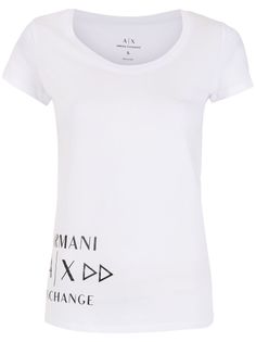 Armani Exchange футболка с логотипом