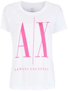 Armani Exchange футболка с логотипом