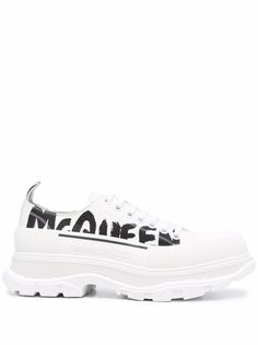 Alexander McQueen кроссовки Tread Slick на шнуровке