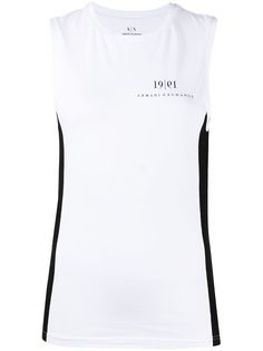 Armani Exchange топ с логотипом