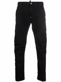 Dsquared2 джинсы с нашивкой-логотипом