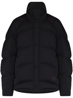 Kenzo пуховик с логотипом