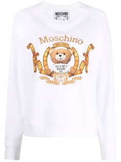 Moschino толстовка Teddy Bear с логотипом