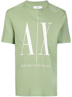 Armani Exchange футболка с логотипом