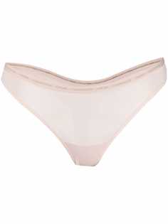 Calvin Klein Underwear трусы-стринги с логотипом