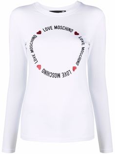 Love Moschino футболка с логотипом