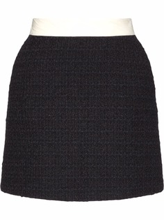 Valentino твидовая юбка мини