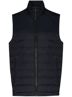 Z Zegna zip-up padded gilet