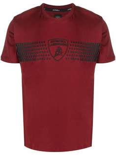 Automobili Lamborghini logo-print short-sleeved T-shirt