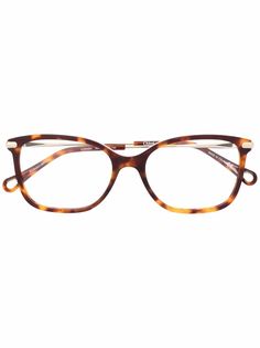 Chloé Eyewear очки в квадратной оправе