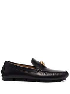 Versace Medusa Head leather loafers