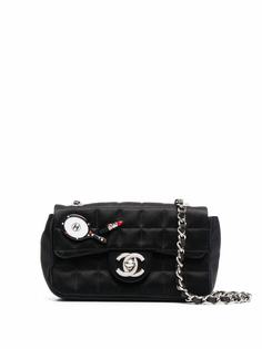 Chanel Pre-Owned мини-сумка через плечо Timeless Choco Bar 2004-го года