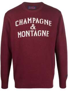 MC2 Saint Barth logo-print crew neck sweater