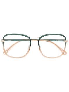 Chloé Eyewear очки с эффектом градиента