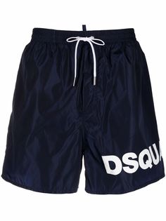 Dsquared2 плавки-шорты с логотипом
