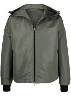 Alexander McQueen logo-printed windbreaker