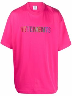 VETEMENTS logo-printed T-shirt