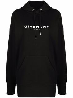 Givenchy logo-print cotton hoodie