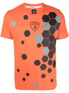 Automobili Lamborghini logo-print cotton T-shirt