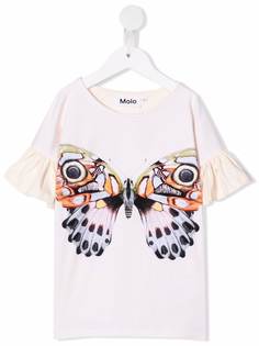 Molo butterfly crew-neck T-shirt