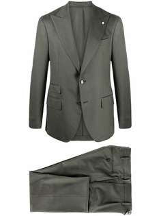 LUIGI BIANCHI MANTOVA peak-lapel button-front blazer