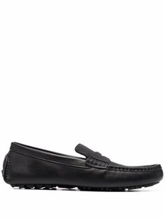 Fendi jacquard FF driver loafers