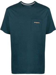 Patagonia patch-pocket cotton T-shirt