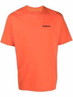 Patagonia logo-print organic cotton T-shirt