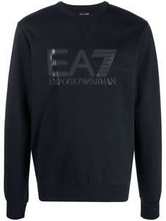 Ea7 Emporio Armani logo-printed sweatshirt