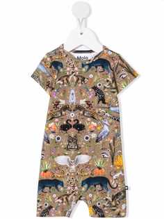 Molo Felton animal motif-print bodysuit