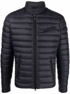 Save The Duck collarless puffer jacket