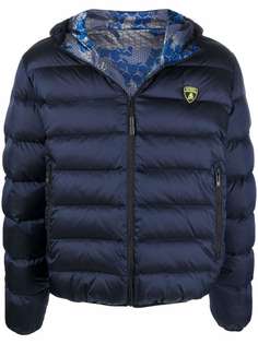 Automobili Lamborghini logo-patch puffer jacket