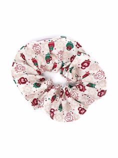 Simonetta motif-print scrunchie hair band