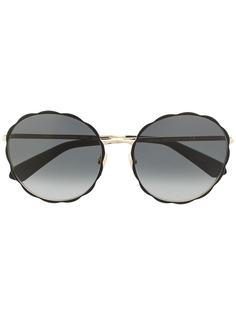 Kate Spade солнцезащитные очки Cannes в круглой оправе