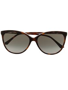 Jimmy Choo Eyewear солнцезащитные очки в оправе кошачий глаз