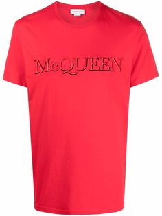 Alexander McQueen футболка с логотипом