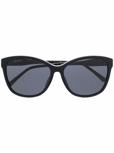 Jimmy Choo Eyewear солнцезащитные очки в оправе кошачий глаз