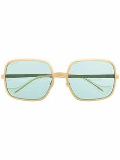 Gucci Eyewear солнцезащитные очки в квадратной оправе
