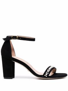 Stuart Weitzman декорированные босоножки