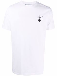Off-White футболка с логотипом