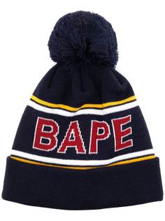 A BATHING APE® шапка бини с логотипом