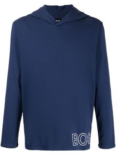 BOSS пижамная футболка с капюшоном