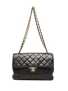 Chanel Pre-Owned сумка на плечо Jumbo Both Sides Flap 1997-го года