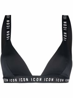 Dsquared2 лиф бикини с принтом Icon