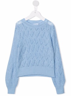 Molo long-sleeve knitted jumper