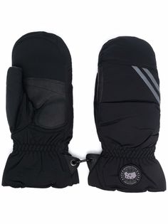 Canada Goose logo-patch feather-down mittens