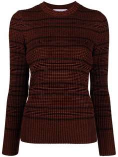 Christian Wijnants stripe-print long-sleeved sweater