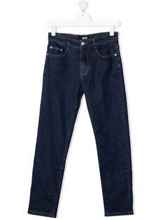 Molo TEEN mid-rise straight-leg jeans