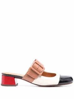 Chie Mihara Ramen slip on mules