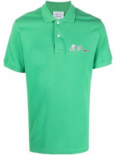 Lacoste x Peanuts relaxed organic cotton polo shirte